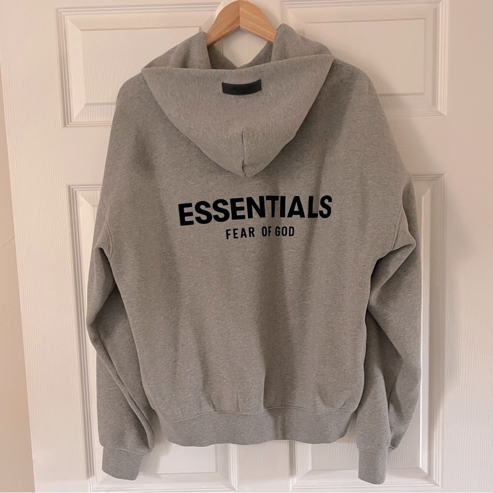 Fear Of God ESSENTIALS HOODIE DARK OATMEAL S